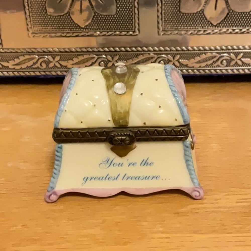 PHB collection vintage treasure chest trinket box